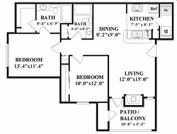 B2A Horizon 22204 floor plan